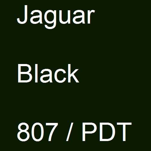 Jaguar, Black, 807 / PDT.